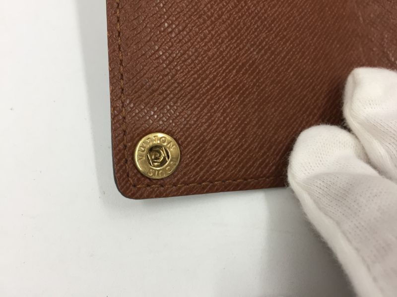 Louis Vuitton Monogram Porte Cartes Credit Pression Card Holder