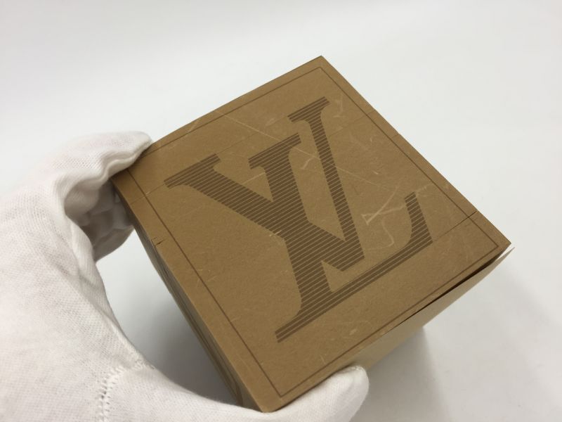 Auth Louis Vuitton LV logo Cubic Sticky Notes unused 1C240280n