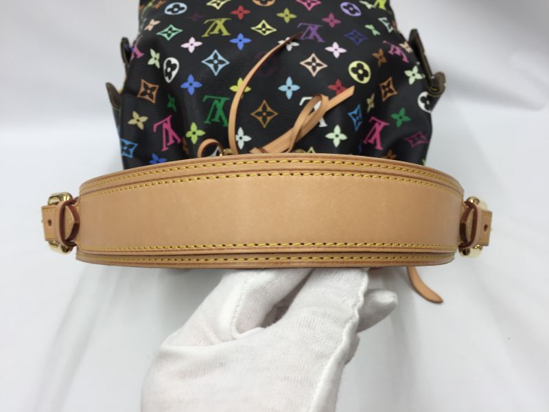 LOUIS VUITTON BLACK MULTICOLOUR PETIT NOE BAG