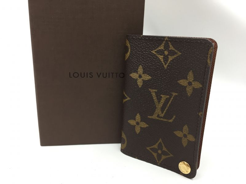 Louis Vuitton Monogram Porte Billets Cartes Credit Pression Card Case 1F090040n