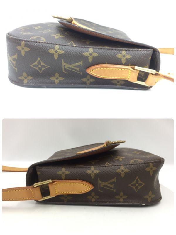 LOUIS VUITTON Monogram Saint Cloud MM Shoulder Bag