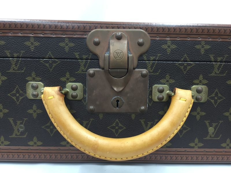 Auth LOUIS VUITTON ALZER MONOGRAM 50 TRUNK Hard case 1L150170n - Tokyo  Vintage Store