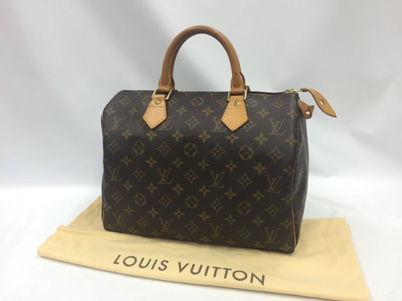 Auth Louis Vuitton Vintage Monogram Speedy 30 Hand Bag 2A120020n