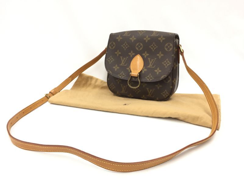 Louis Vuitton Vintage Monogram Saint Cloud PM Shoulder Bag 2H240090n