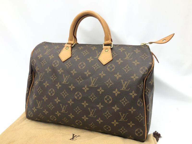 Louis Vuitton Vintage Monogram Speedy 35 Hand Bag  2J260040n