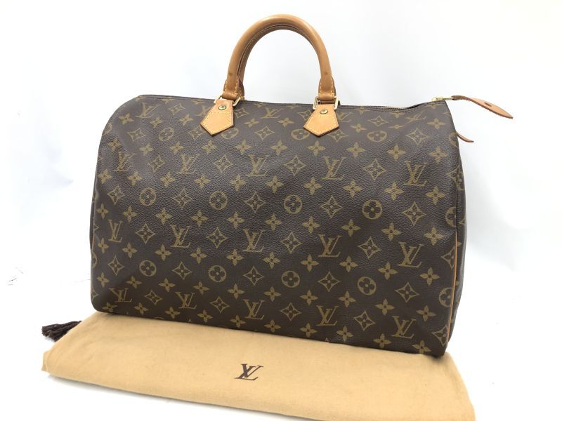 Authentic Louis Vuitton Vintage Monogram Speedy 40 Hand Bag 3B010010n