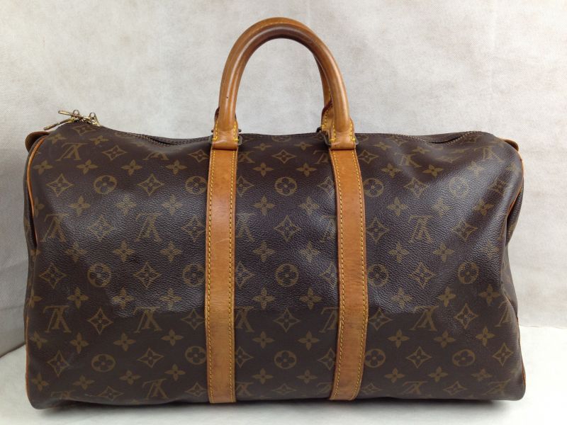 LOUIS VUITTON Monogram Keepall 45 Boston Bag