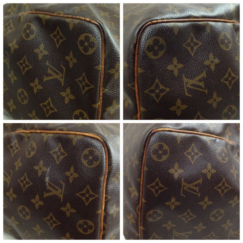 LOUIS VUITTON Monogram Canvas Keepall 45 Boston Bag